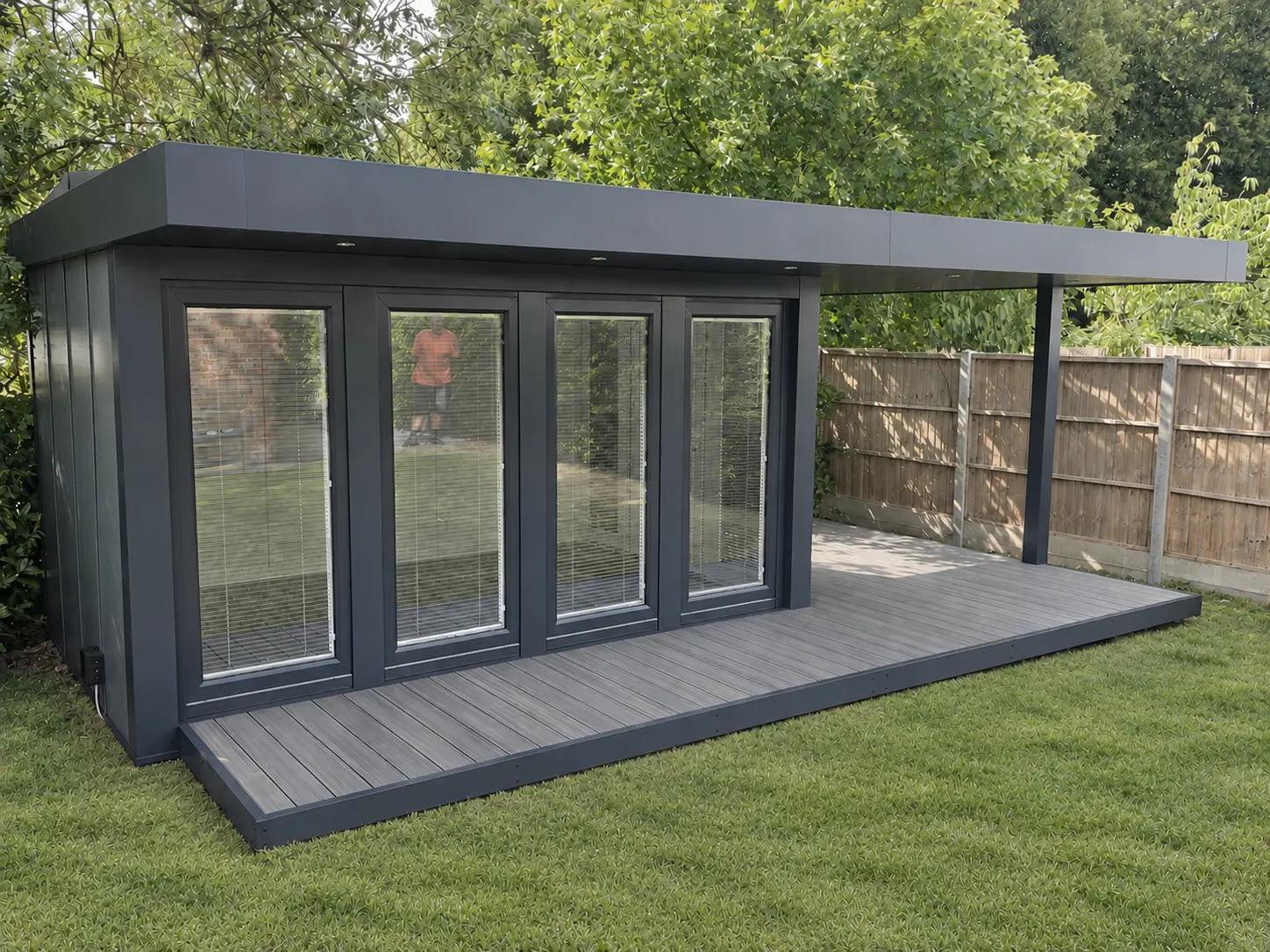 QCB5 with Flyover Roof — Booths Garden Studios