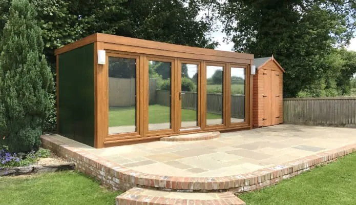 QCB5 Garden Offices — Booths Garden Studios