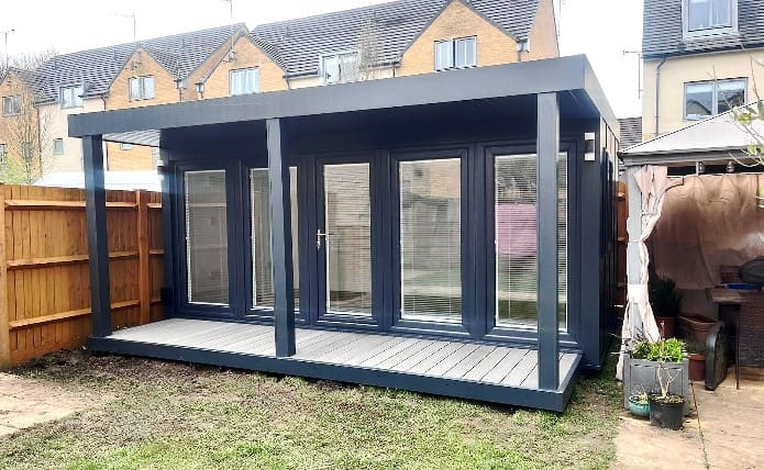 QCB5 with Flyover Roof — Booths Garden Studios