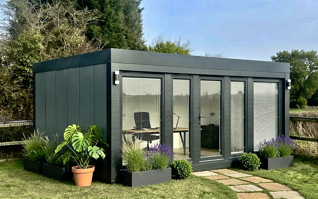 16ft × 12ft rentable QCB5 garden office