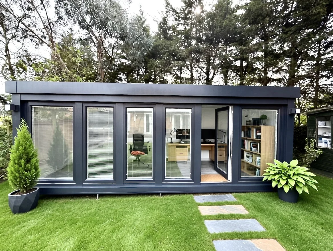 20ft × 8ft rentable garden office