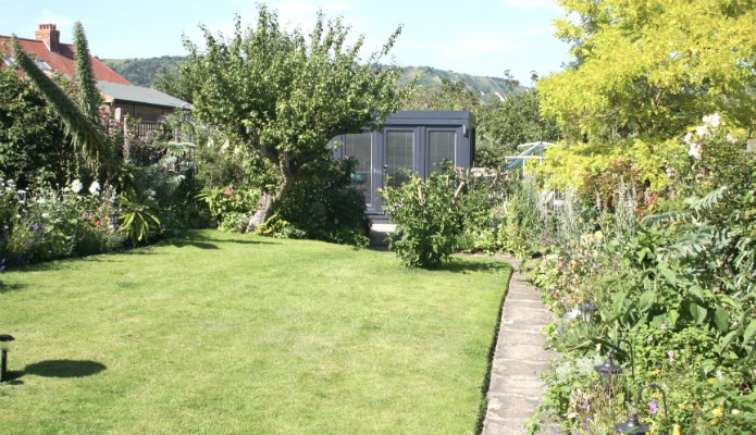 QCB garden studio used as a summerhouse